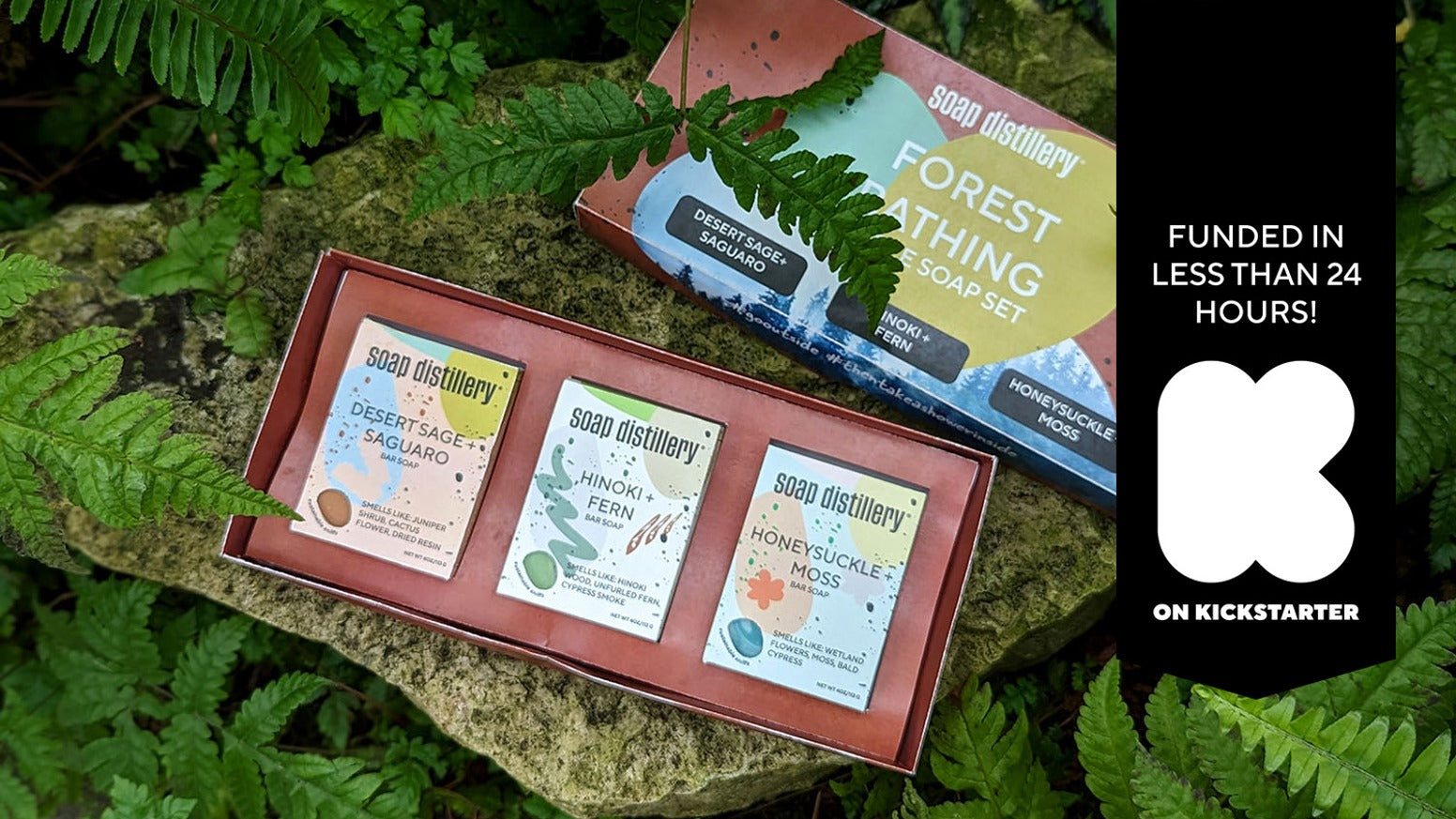 Outside In Forest Bathing Soap Collection